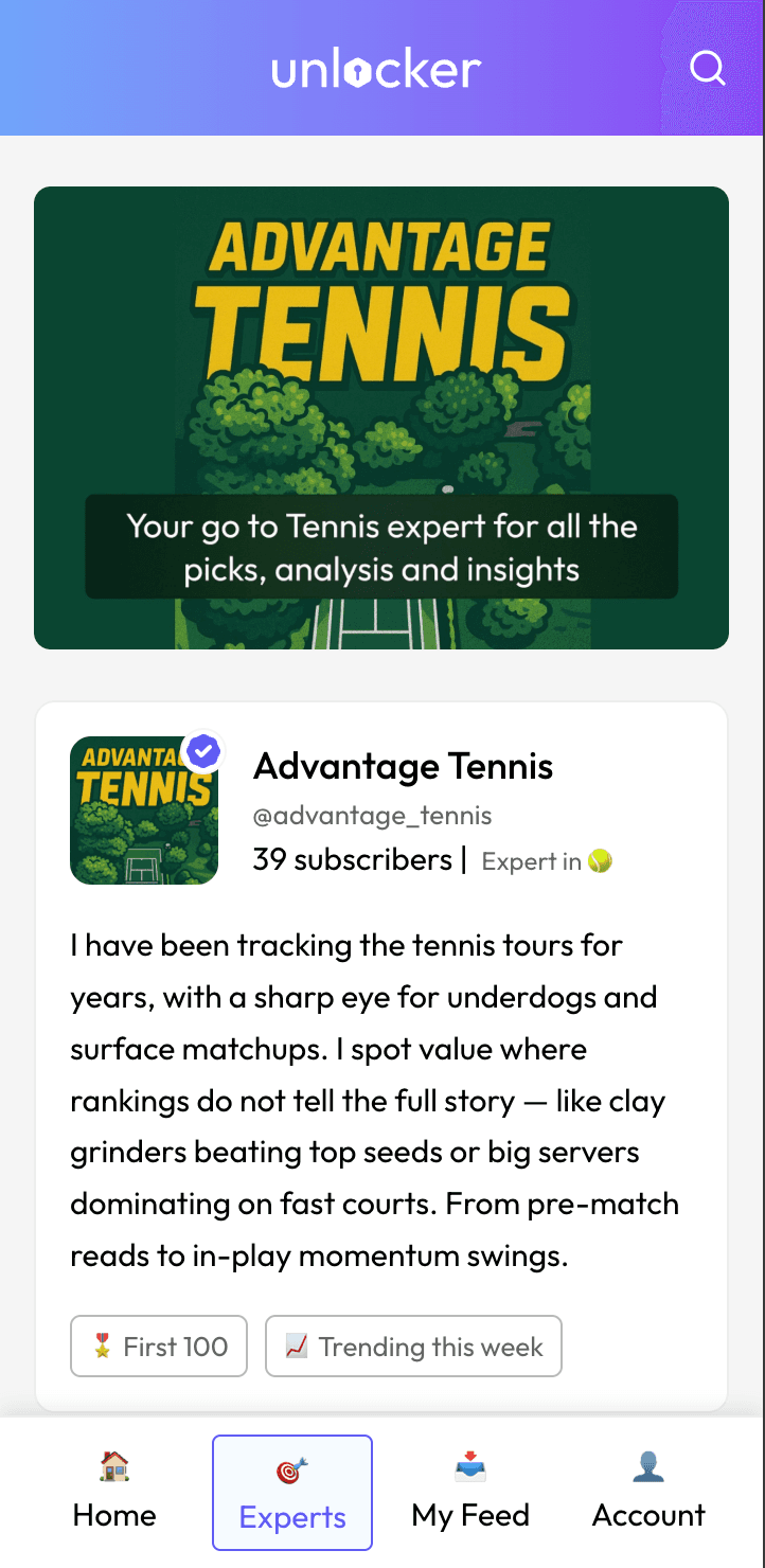 Mobile expert experience